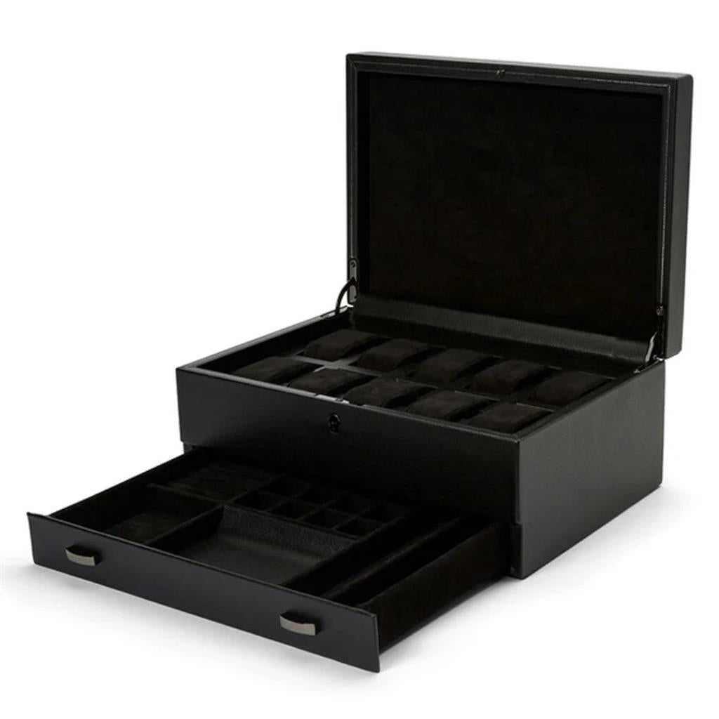 WOLF 1834 British Racing 10 Piece Watch Box