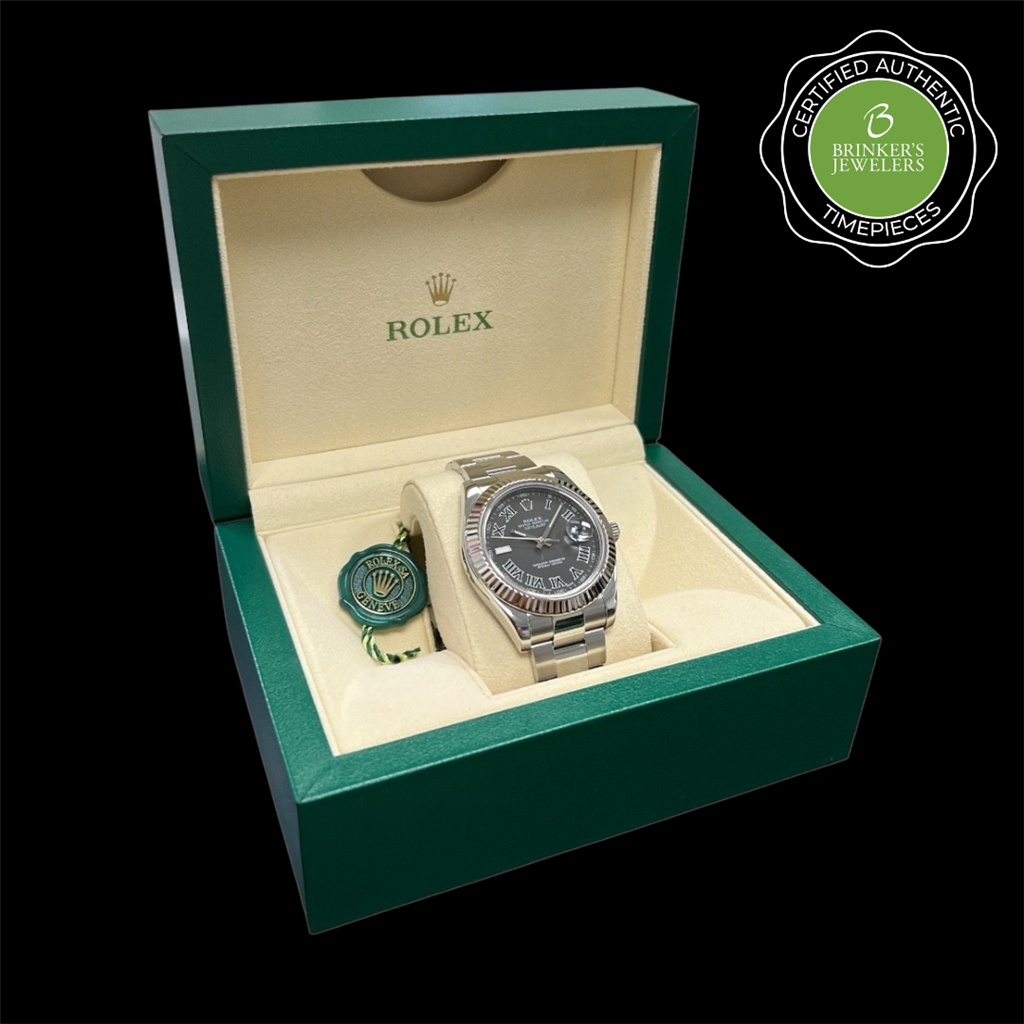 Certified Authentic Rolex Oyster Perpetual Datejust 41mm
