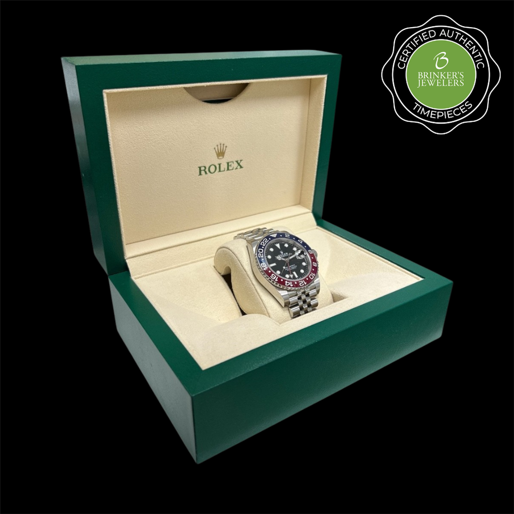 Certified Authentic Rolex Oyster Perpetual GMT Master
