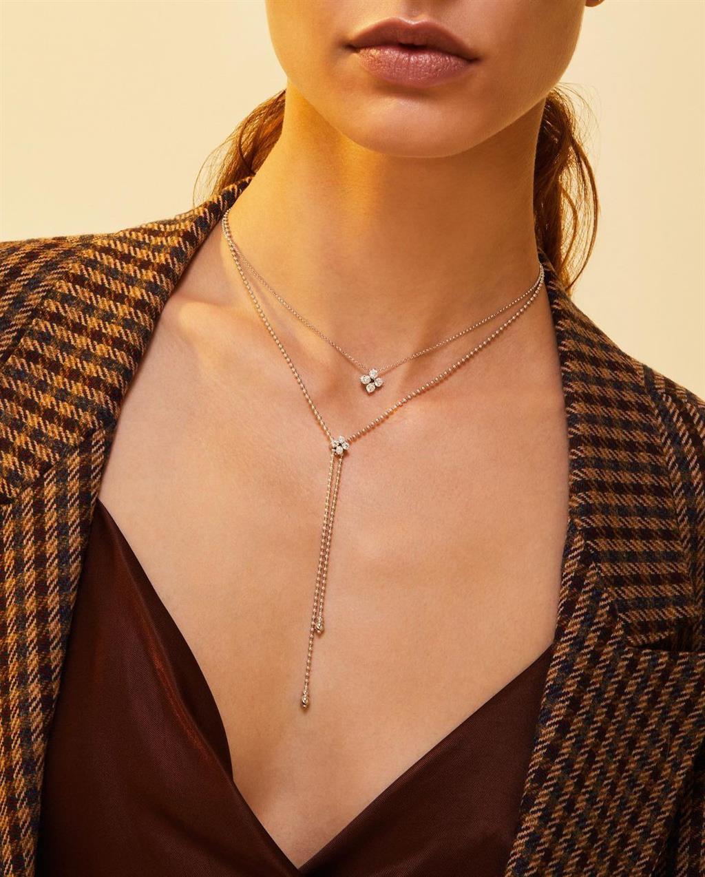 Love In Verona Diamond Zipper Necklace