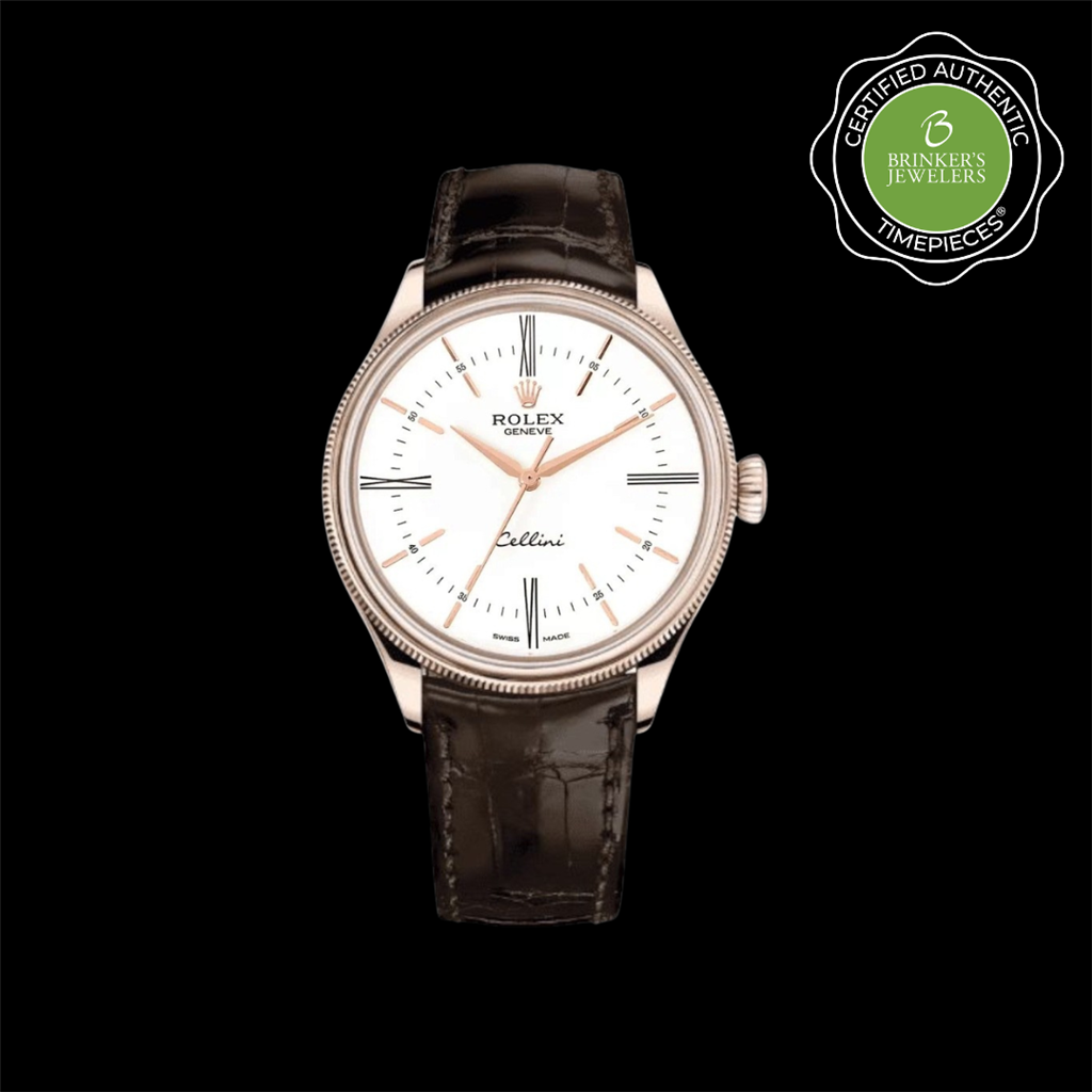 Certified Authentic Rolex Cellini Time