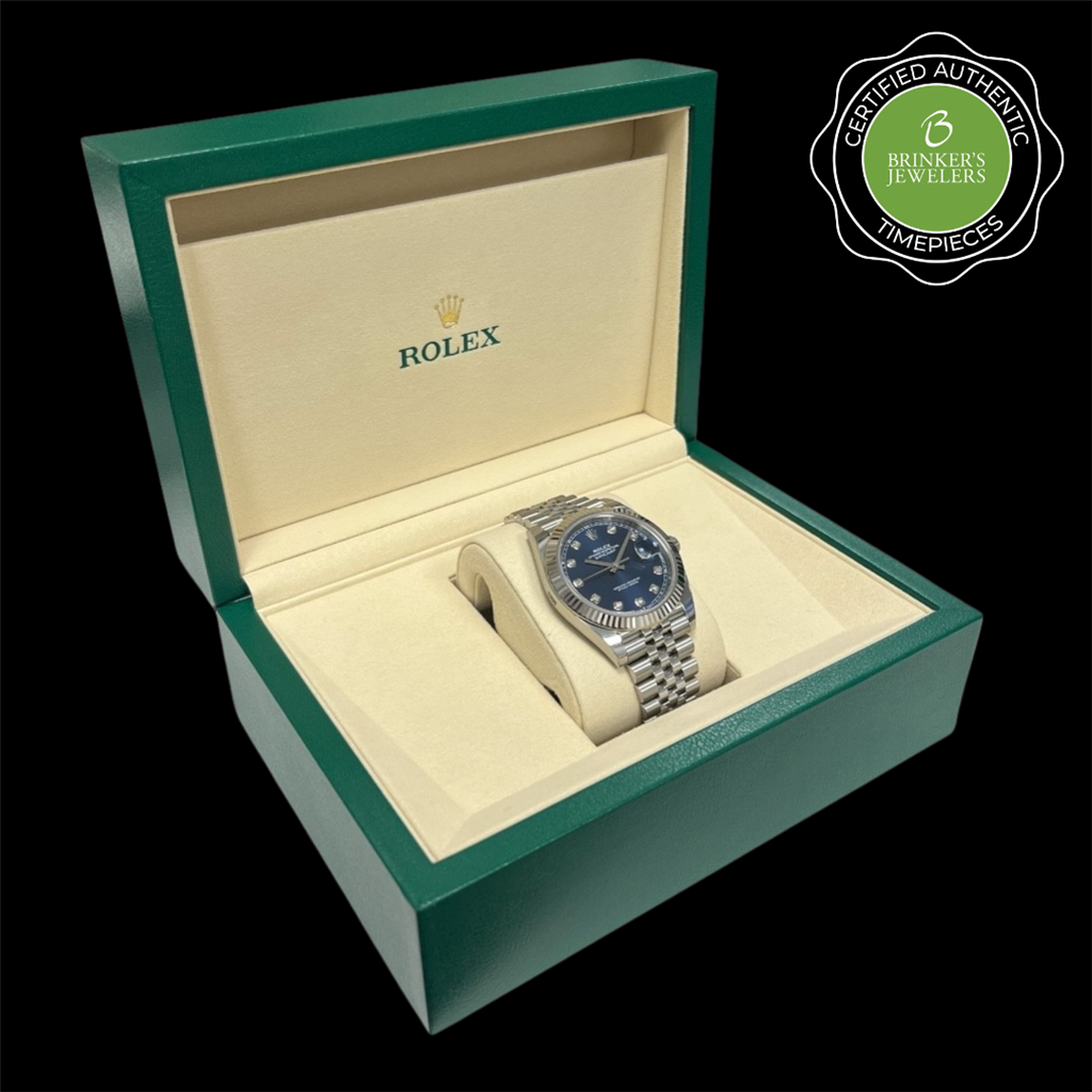 Certified Authentic Rolex Datejust 41mm 126334