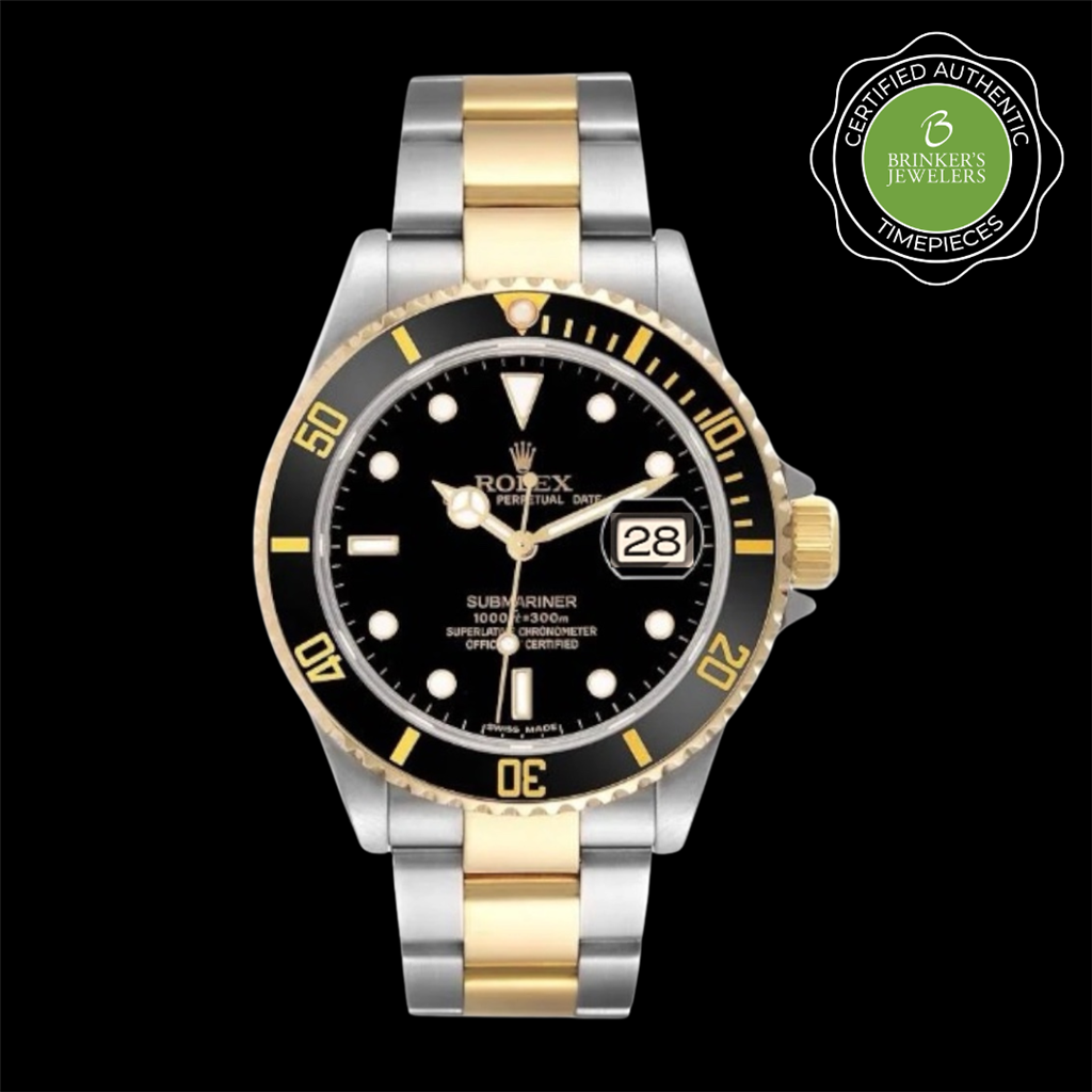 Certified Authentic Rolex Oyster Perpetual Submariner Date