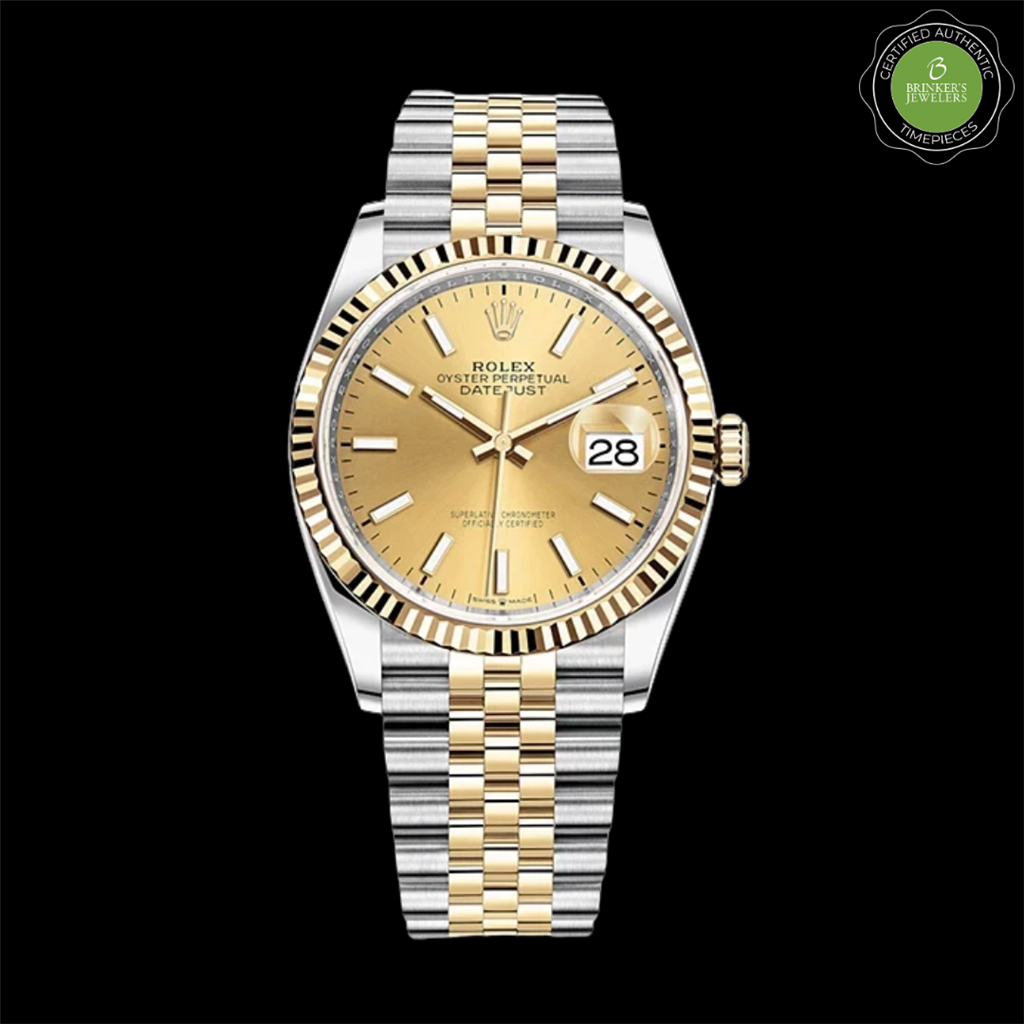 Certified Authentic Rolex Datejust 36mm 126233