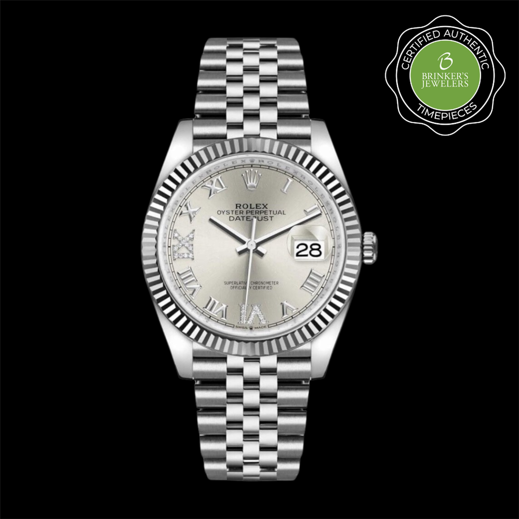 Certified Authentic Rolex Oyster Perpetual Datejust 36mm