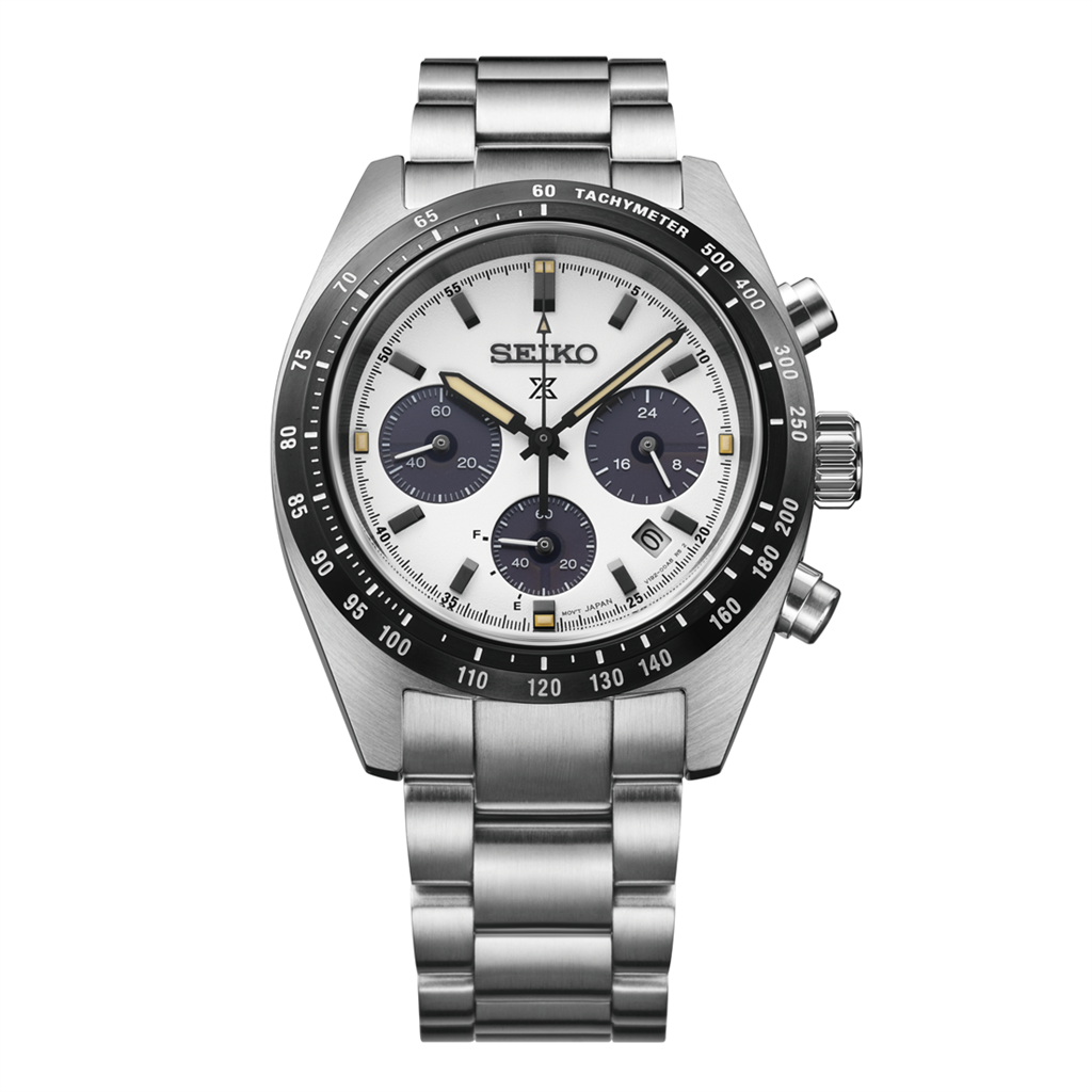 Prospex Speedtimer Stainless Steel Blue Dial Solar Chronograph Watch – Model SSC961