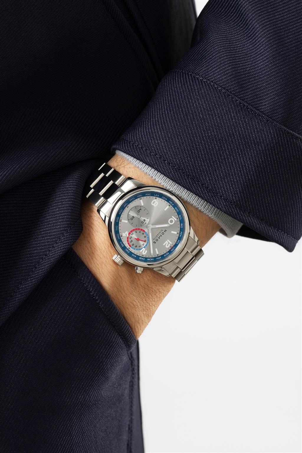 Club Sport neomatik Worldtimer Silver 791