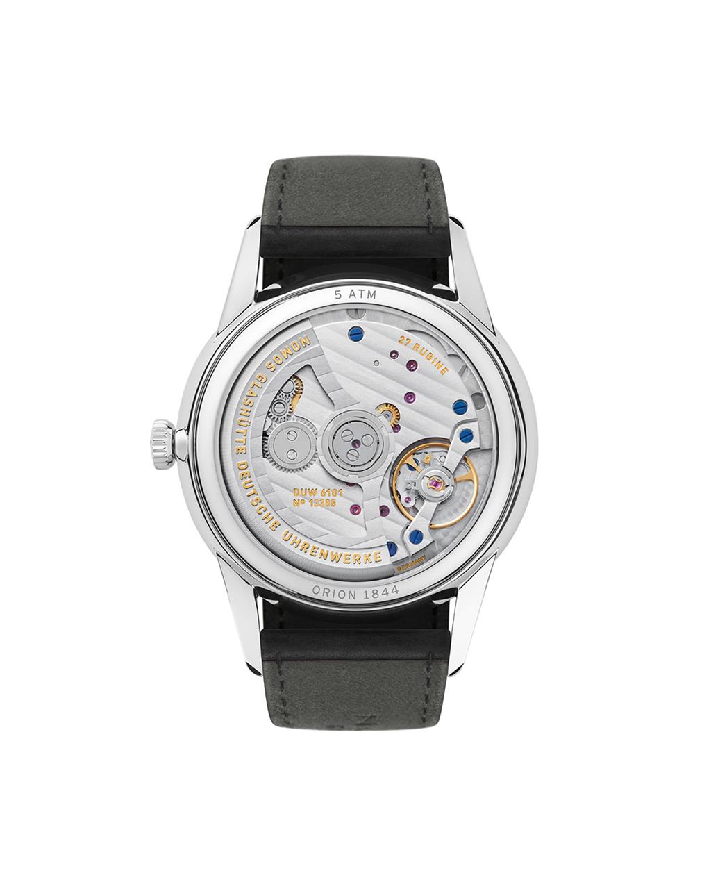 Nomos Glashütte 366 Orion Neomatik 41 Date New Black Watch