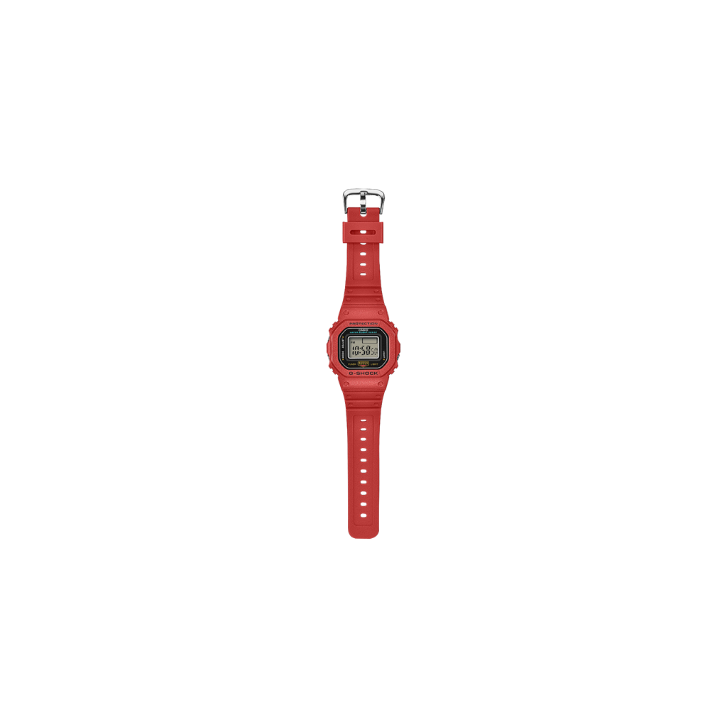 G-Shock DWN-5600-4 Nano Digital Red Resin Watch Ring