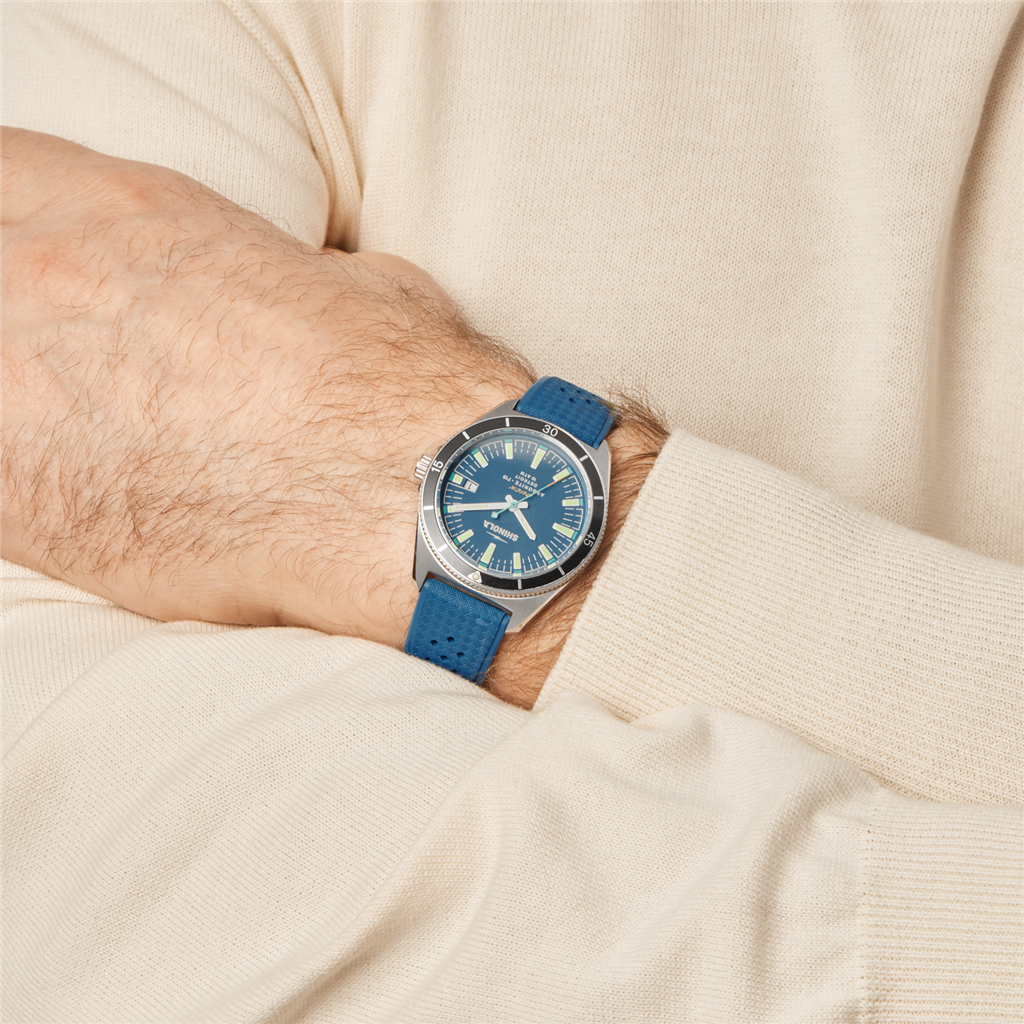 Shinola S0120301731 Duck Stainless Steel Blue Dial
