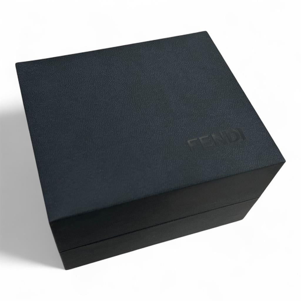Certified Authentic Fendi Orologi 6400G 38mm Blue Dial Stainless Steel Watch