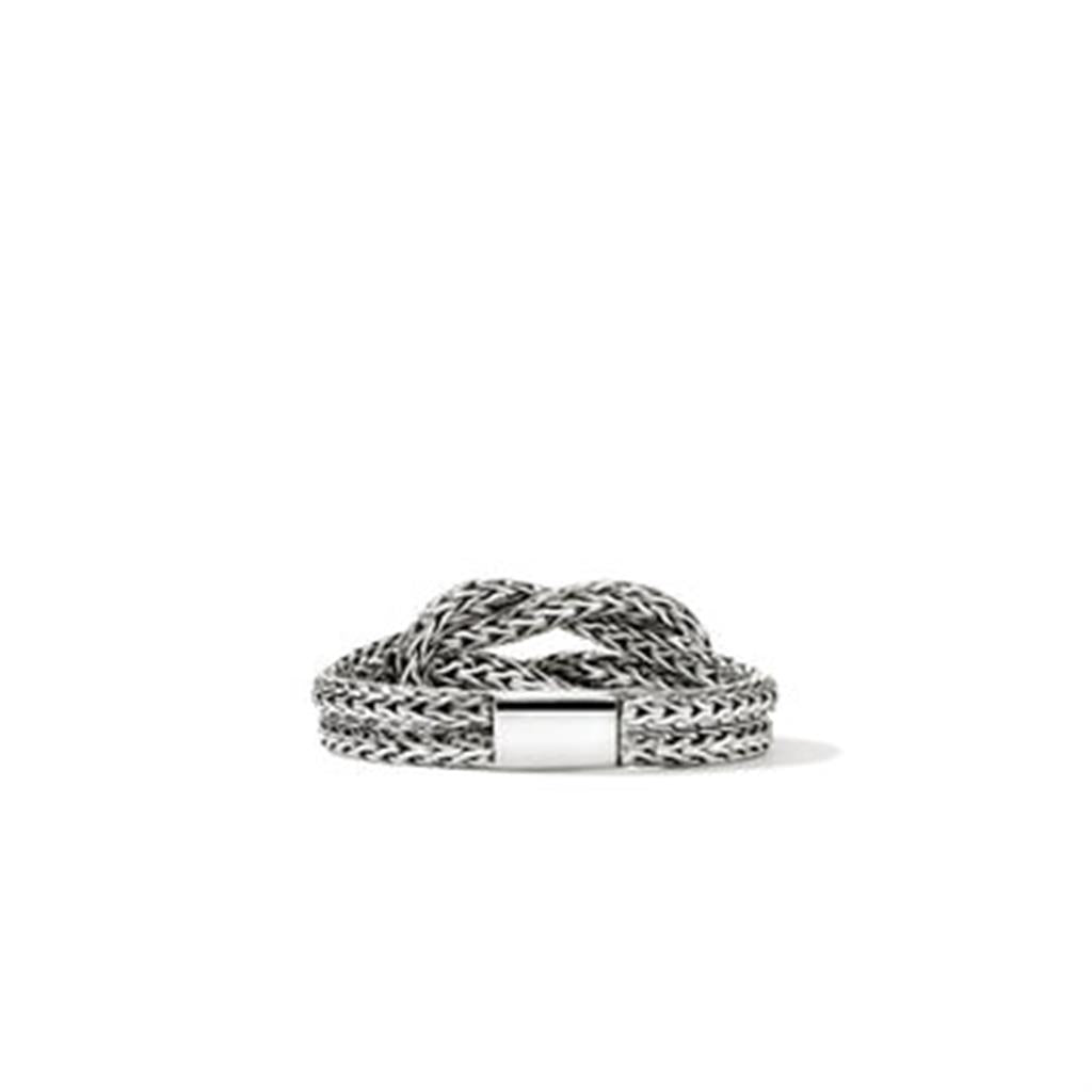 Sterling Silver 3.6mm Love Knot Ring – Size 7
