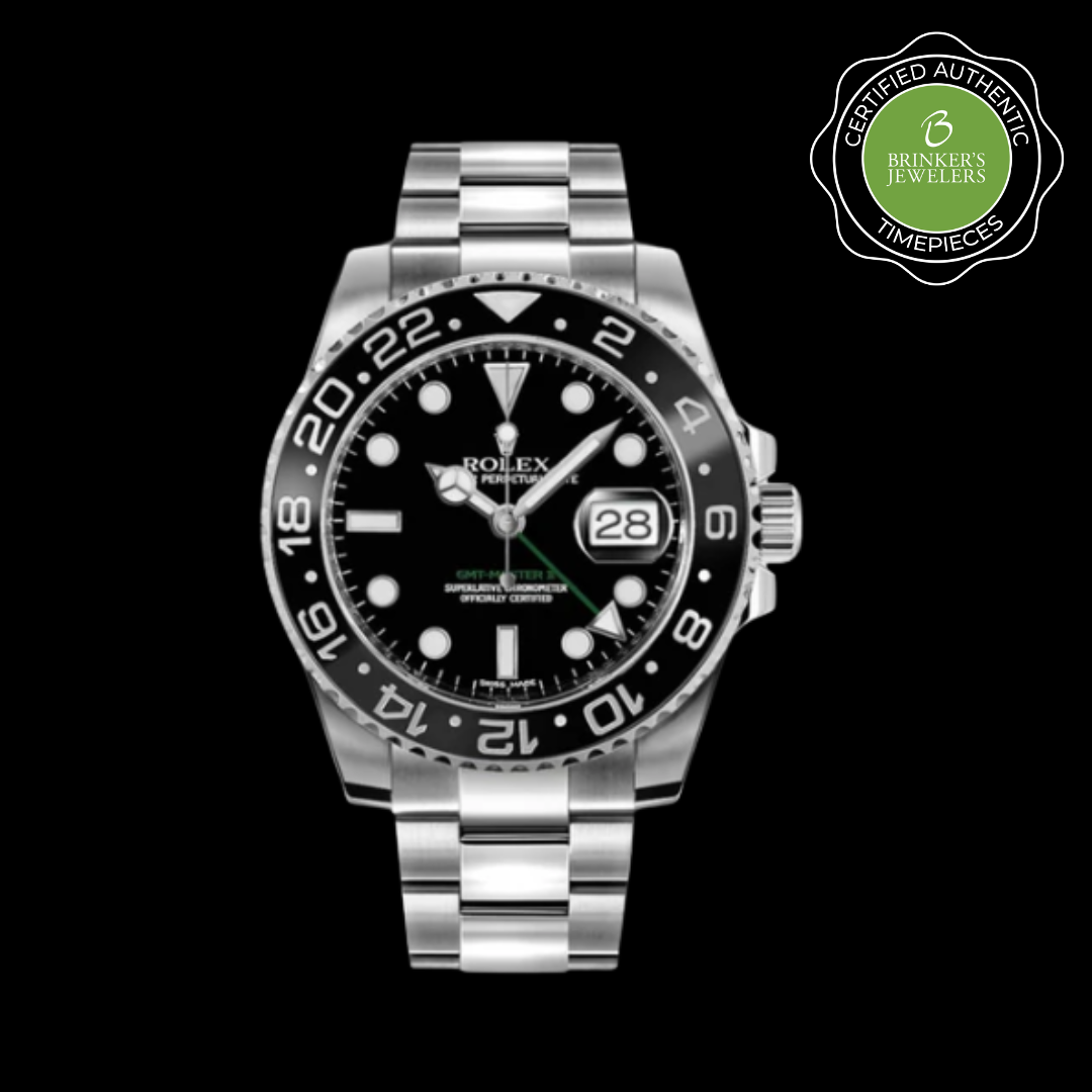 Certified Authentic Rolex GMT Master II