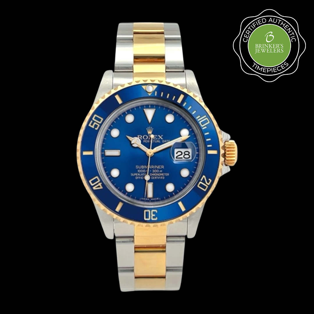 Certified Authentic Rolex Oyster Perpetual Submariner Date