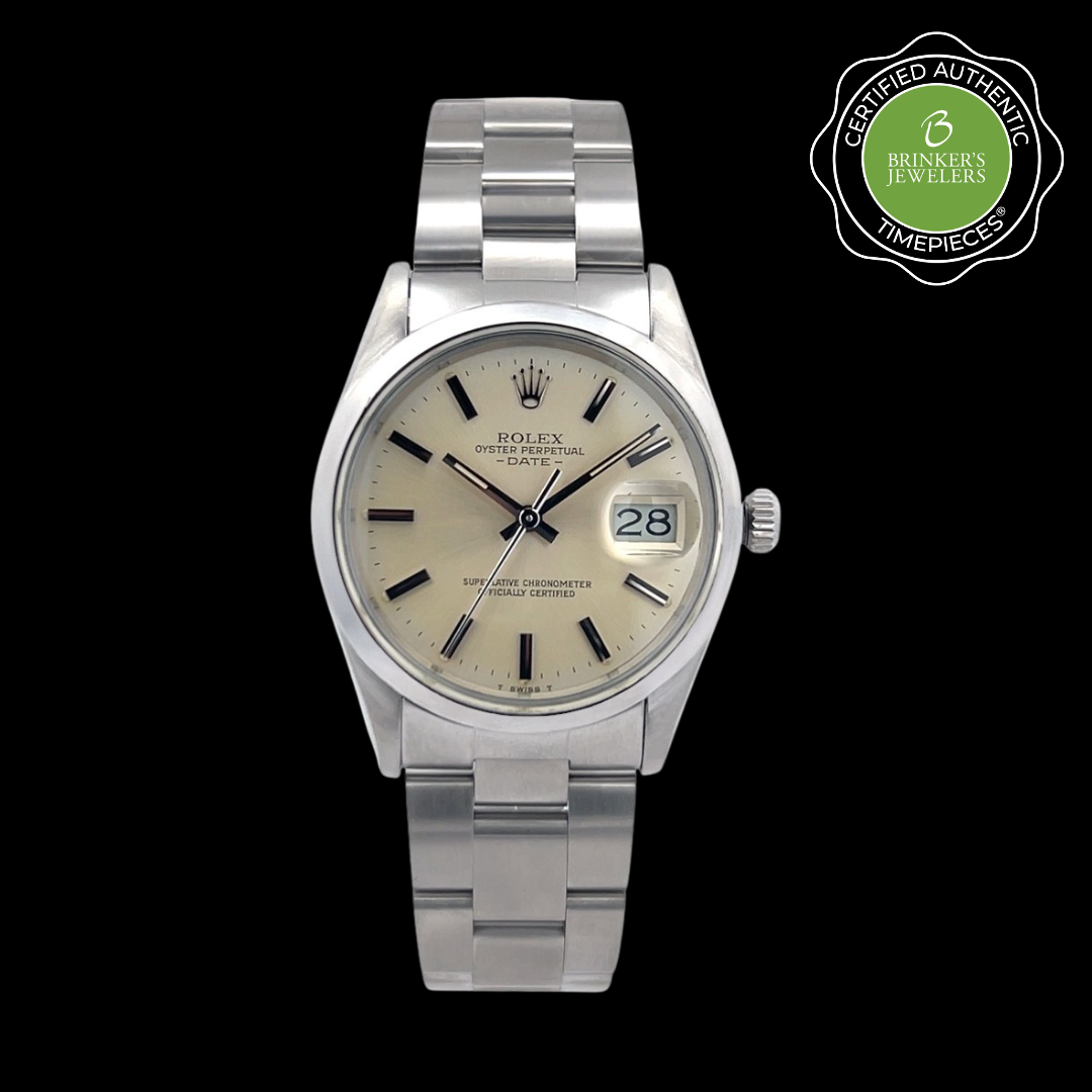 Certified Authentic Rolex Date 34mm 581-00894