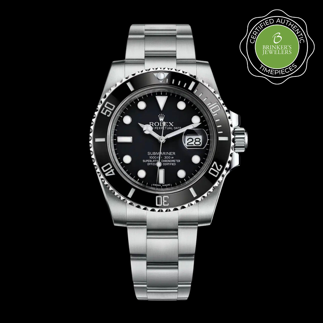 Certified Authentic Rolex Oyster Perpetual Submariner Date 40mm 581-00923