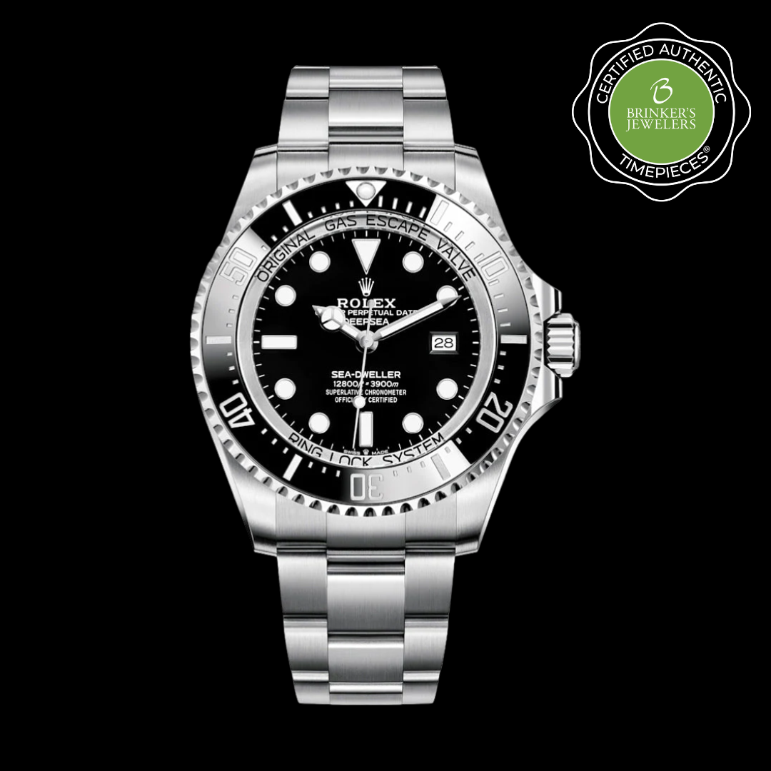 Certified Authentic Rolex Oyster Perpetual Sea-Dwelller 44MM 581-00929