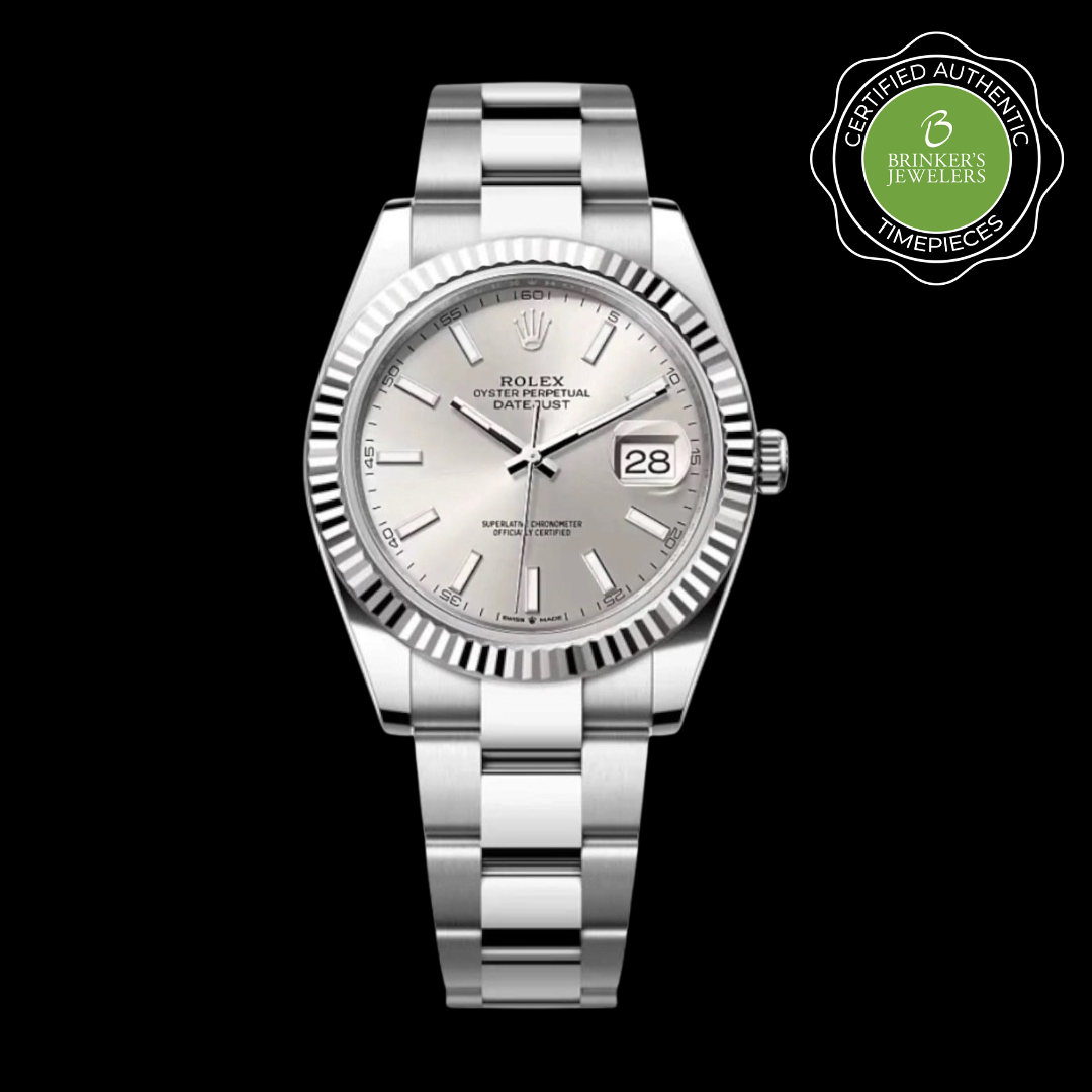 Certified Authentic Rolex Oyster Perpetual Datejust 41mm 581-00930