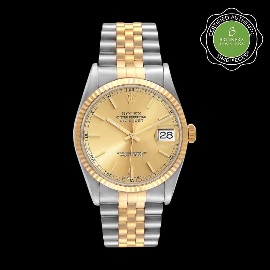 Certified Authentic Rolex Oyster Perpetual Datejust 36mm 581-00946