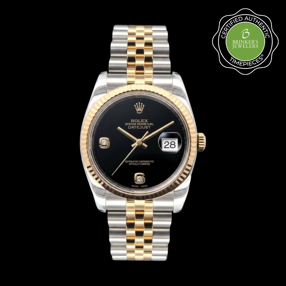 Certified Authentic Rolex Oyster Perpetual Datejust 36