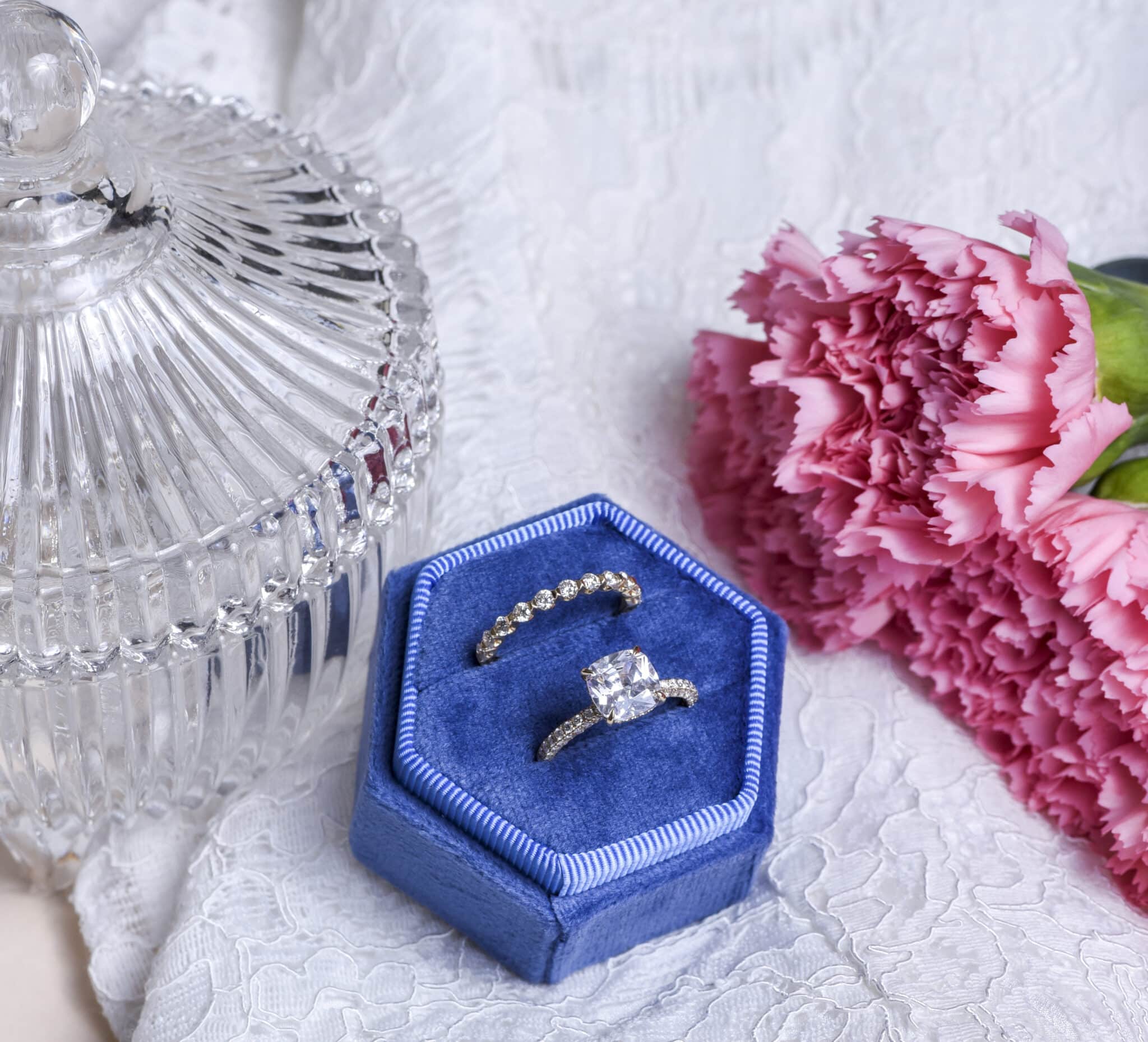 Experience the Geometric Symmetry of Asscher Cut Diamonds