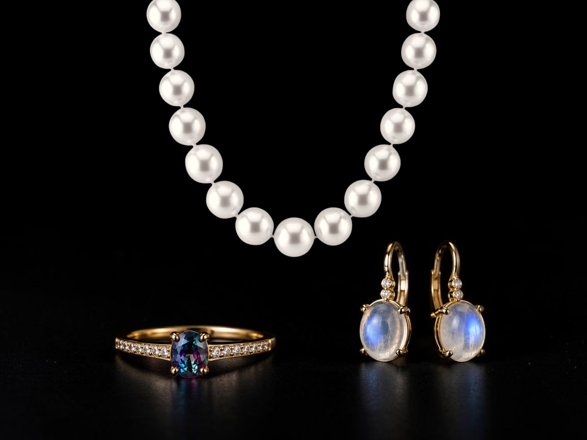 Classic, Mystical, and Alluring – The Three Birthstones of June