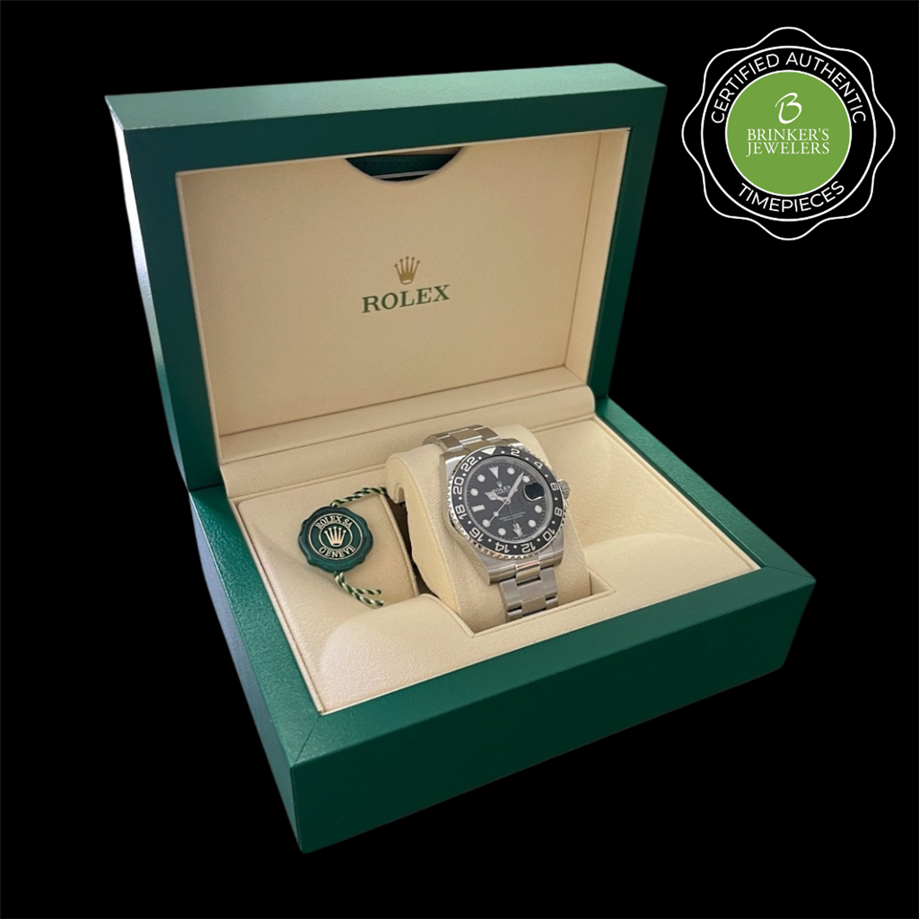 Certified Authentic Rolex GMT-Master II 40mm