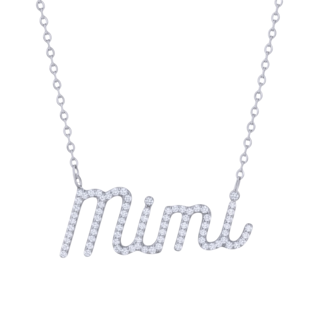 14kt White Gold Diamond “Mimi” Necklace