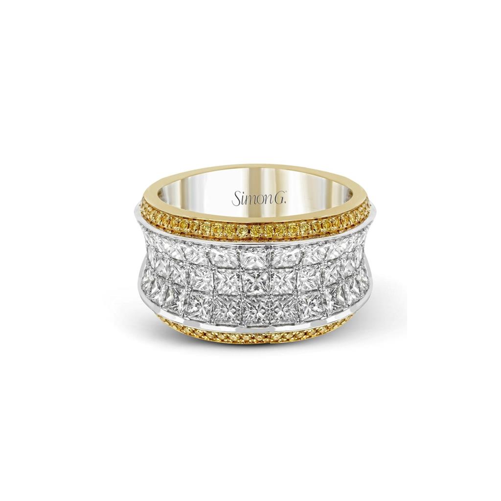 18kt Two-Tone Gold Diamond Fashion Ring MR1902