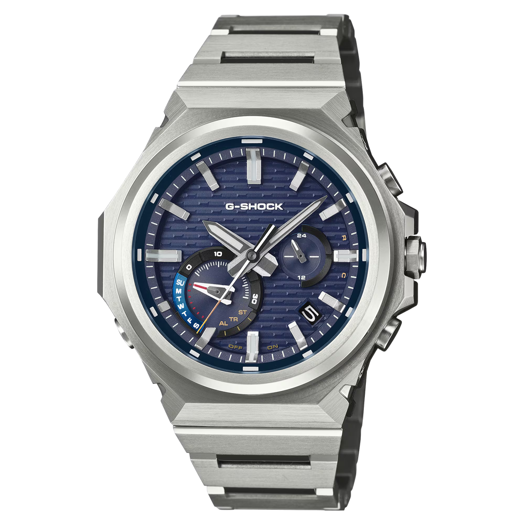 G-Shock GSTB1000D-2A Bluetooth Solar G-Steel Analog-Digital Watch - Blue