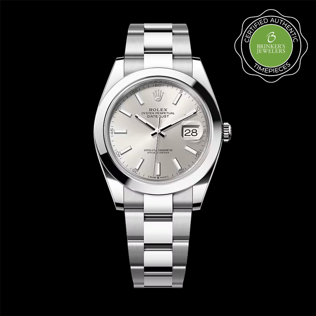 Certified Authentic Rolex Oyster Perpetual Datejust 41