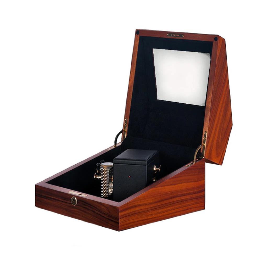 Orbita Sempre Single Watch Winder W30007 – Teakwood Finish