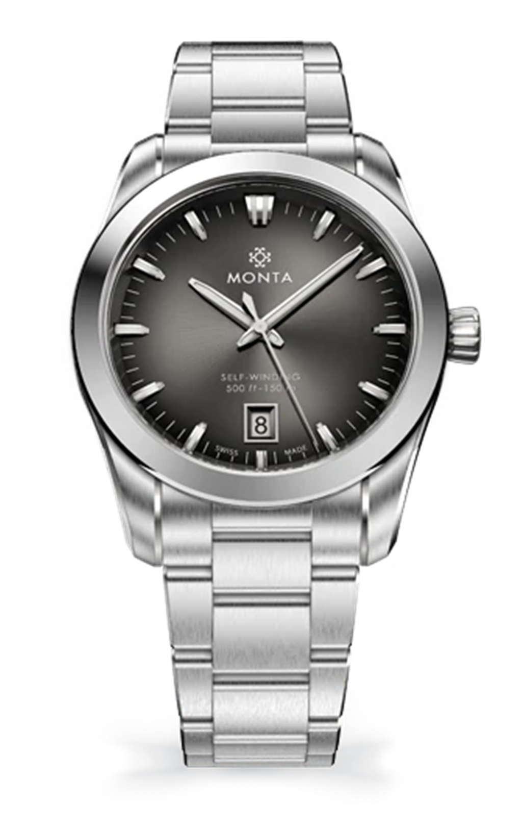 Noble Time & Date - ANTHRACITE