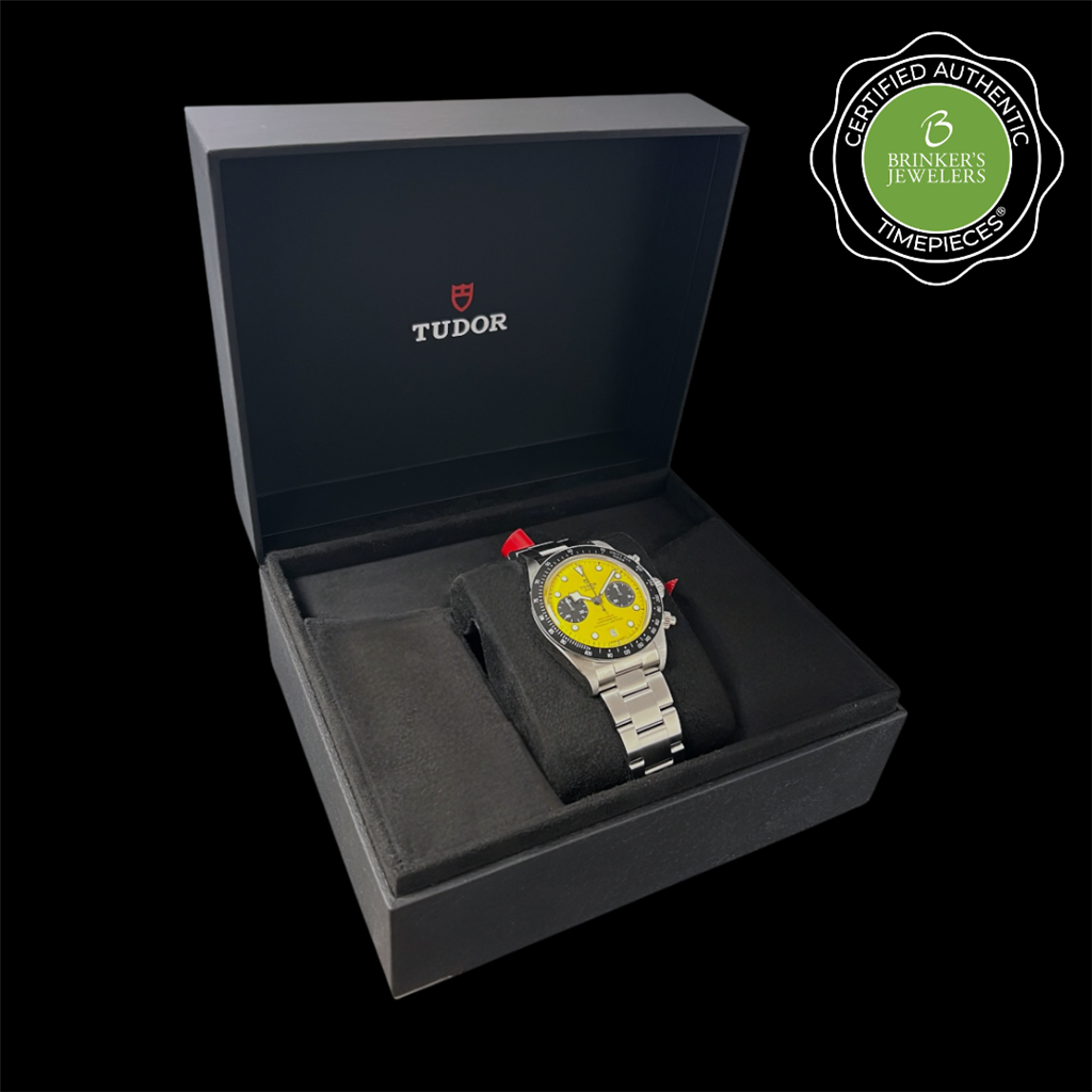 Certified Authentic Tudor Black Bay Chrono