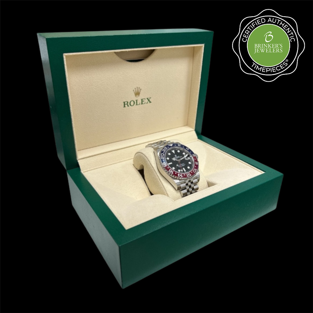 Certified Authentic Rolex Oyster Perpetual GMT-Master II