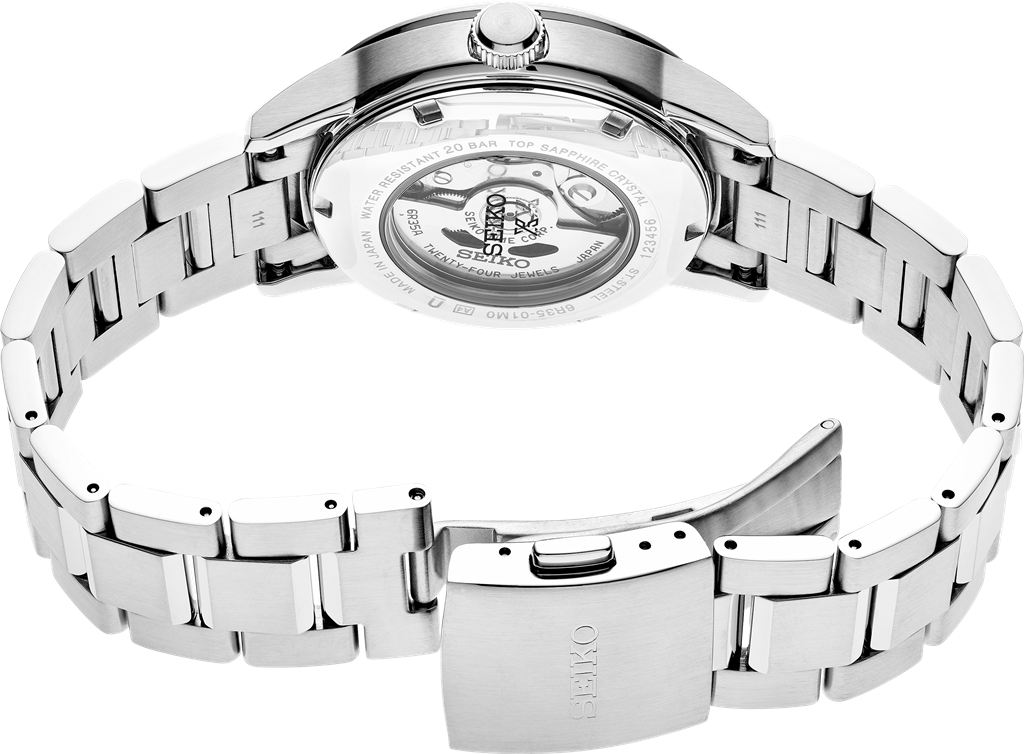 Seiko Prospex Alpinist Watch - back side view