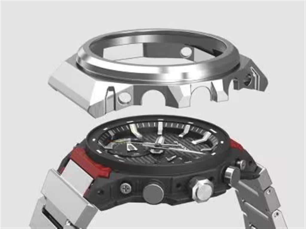 G-Shock GSTB1000D-2A Bluetooth Solar G-Steel Analog-Digital Watch - Blue