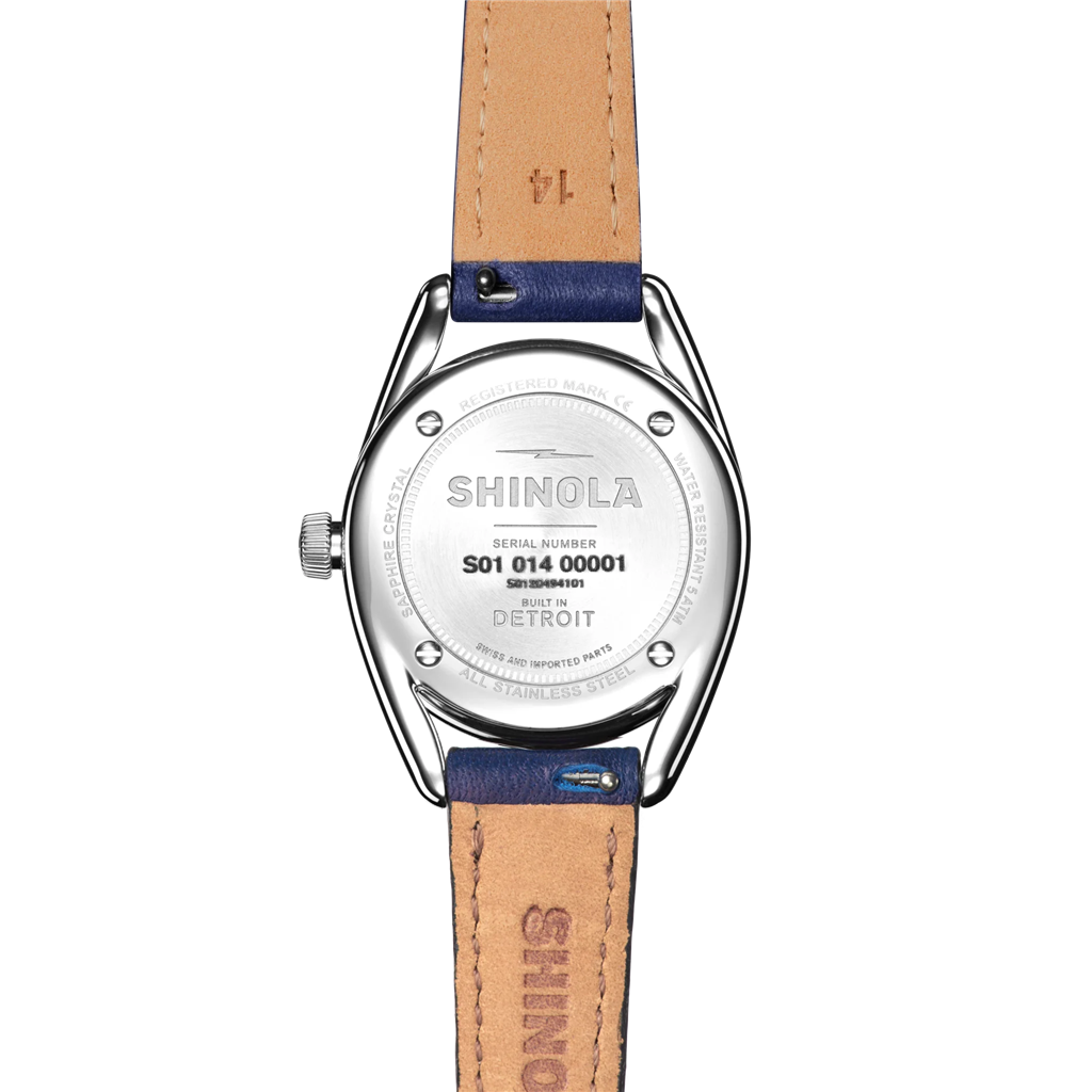 Shinola Derby 30.5mm S0120494101 Sapphire Mother-of-Pearl Dial Watch