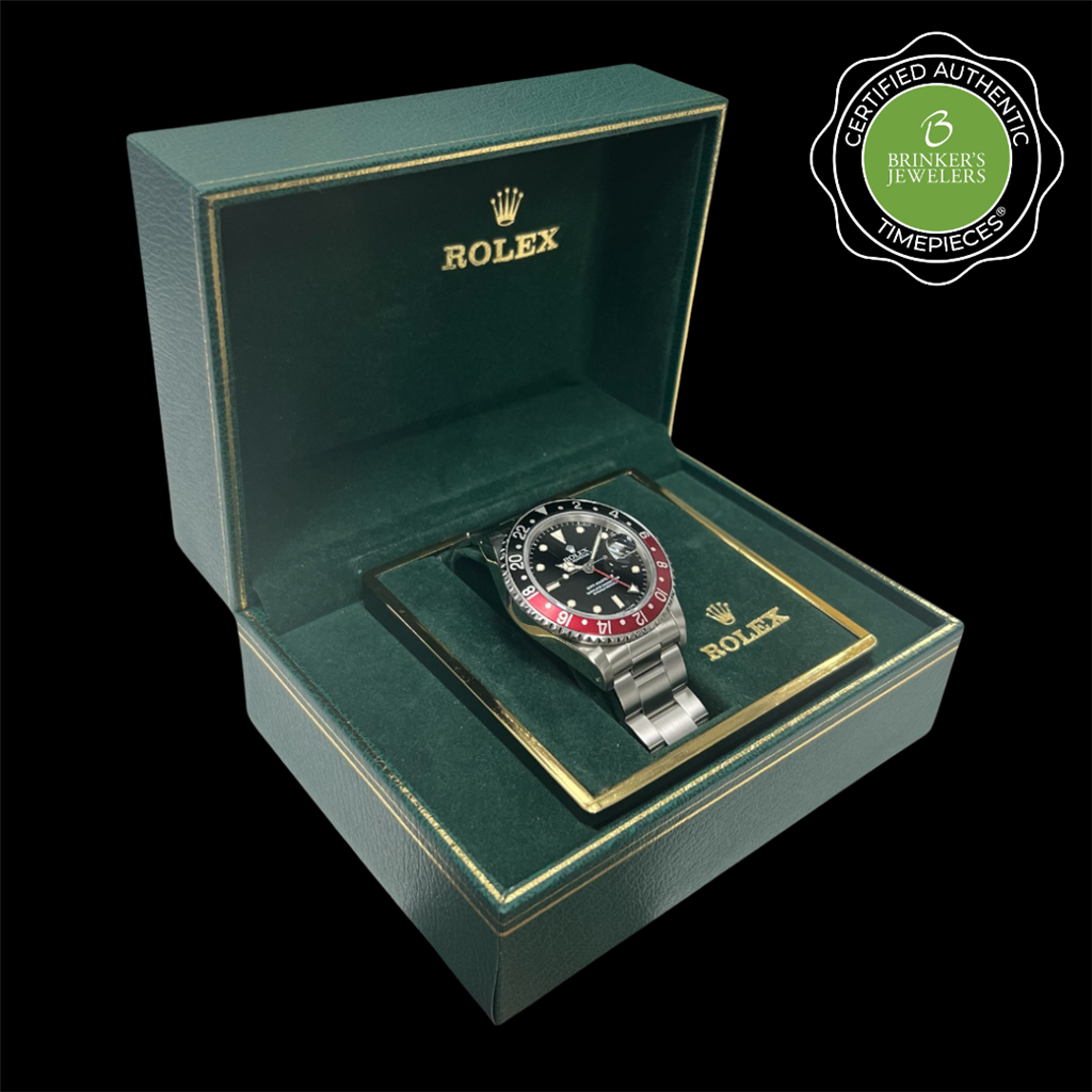 Certified Authentic Rolex Oyster Perpetual GMT-Master II