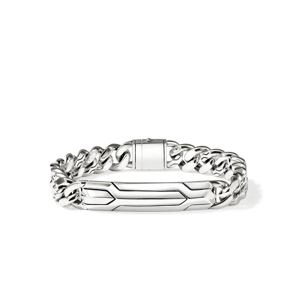 Icon 50 Curb Bracelet – 11mm Sterling Silver BU98743XUL 
