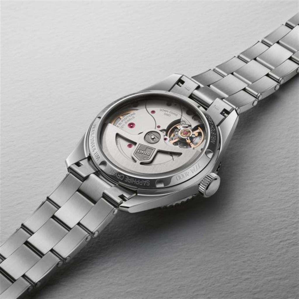 Oris Divers Sixty-Five Caliber 400 Green Dial Stainless Steel Watch