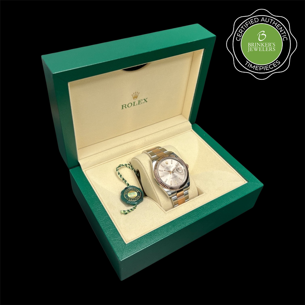 Certified Authentic Rolex Oyster Perpetual Datejust 41mm 126331 - in case