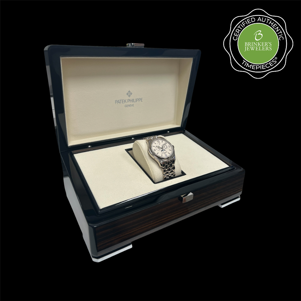 Certified Authentic Patek Philippe Annual Calendar Moonphase