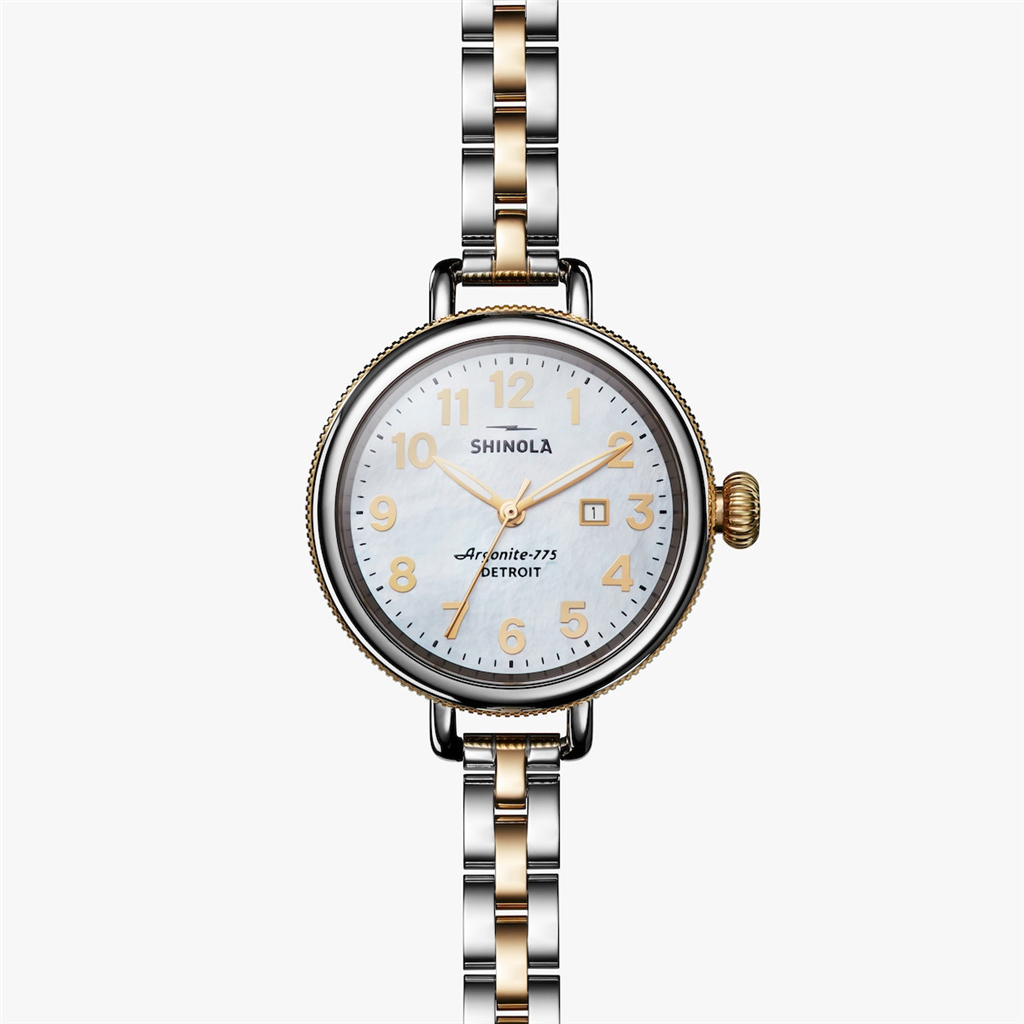 SHINOLA THE BIRDY 34MM Mother of Pearl