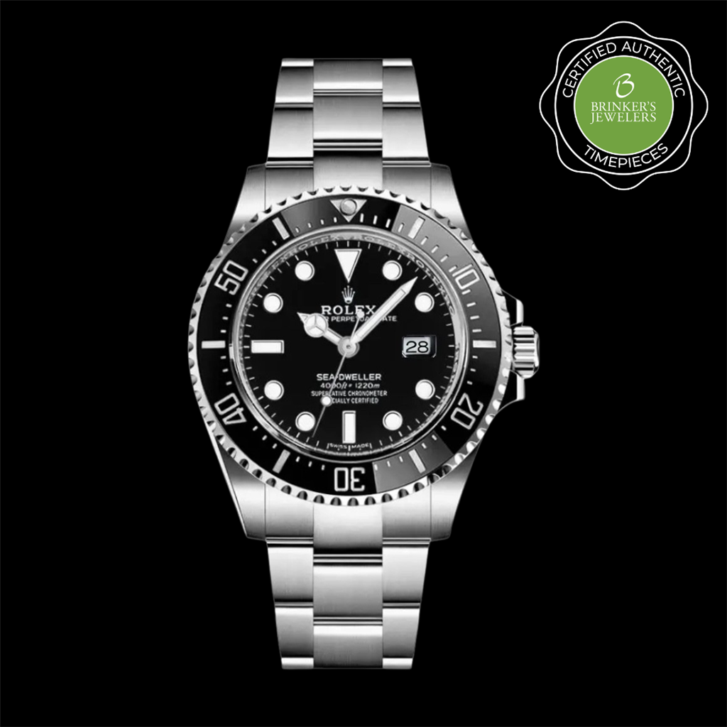 Certified Authentic Rolex Oyster Perpetual Sea-Dweller