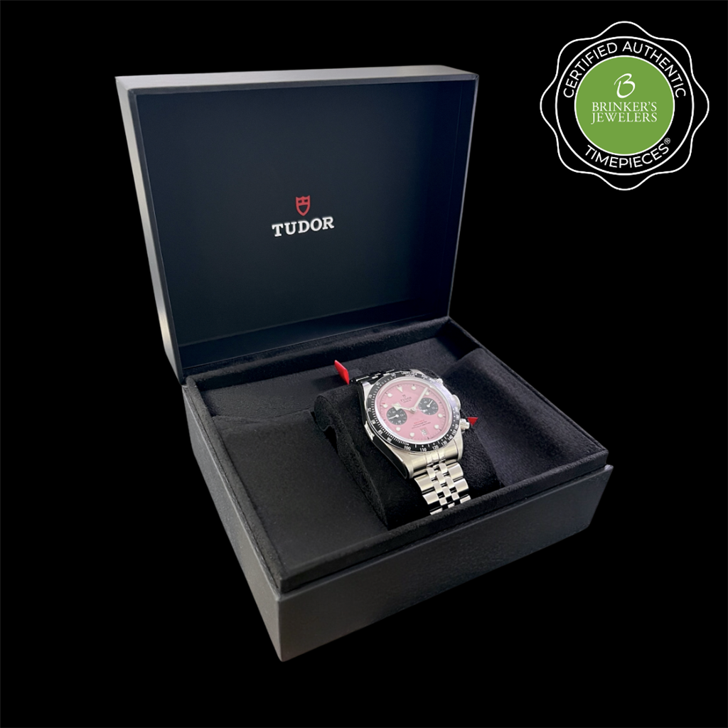 Certified Authentic Tudor Black Bay Chrono