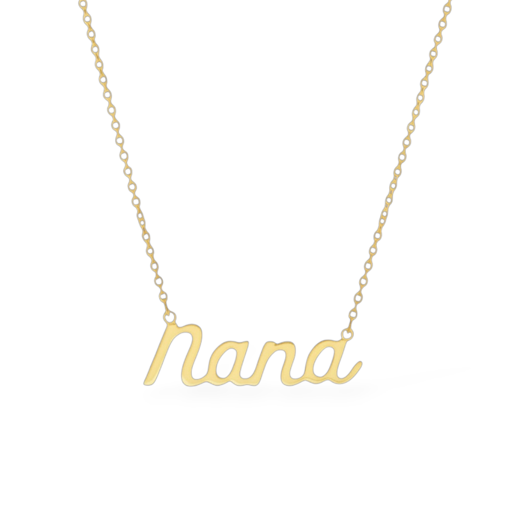 Nana Necklace 14kt Yellow Gold