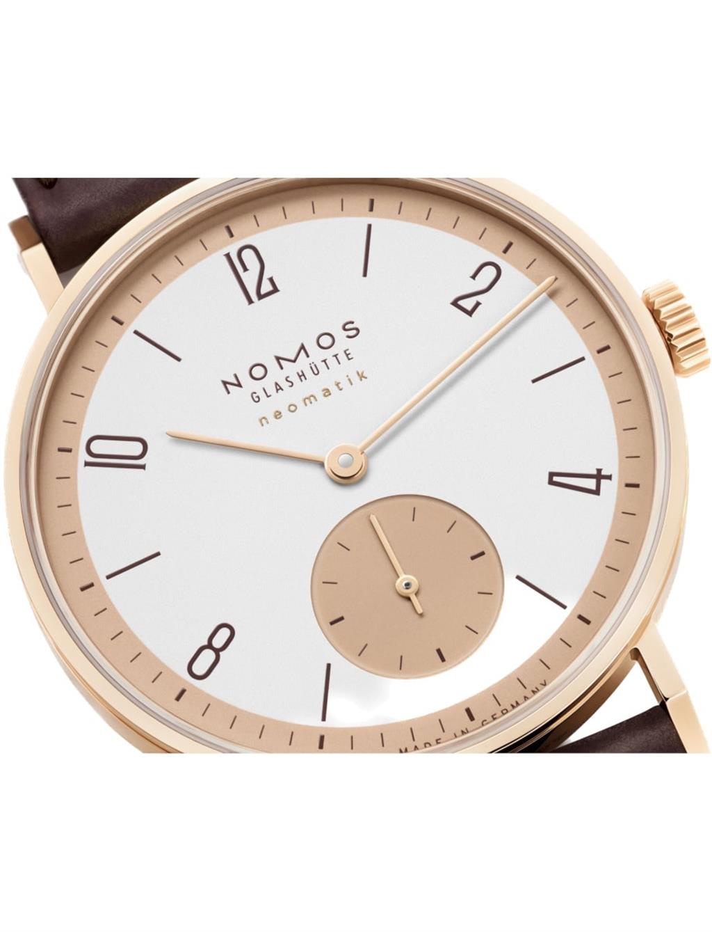 NOMOS Tangente Rose Gold Neomatik – 175 Years Watchmaking Glashütte Limited Edition