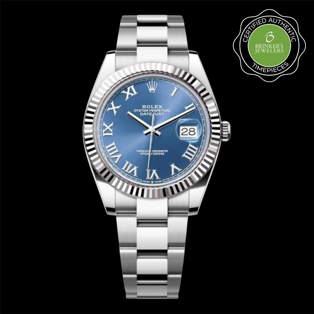Certified Authentic Rolex Oyster Perpetual Datejust 41