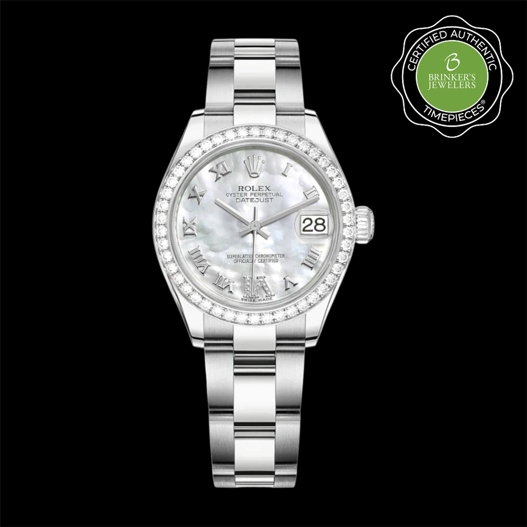 Certified Authentic Rolex Oyster Perpeutal Datejust 31